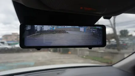 제주 EV3 파인뷰 LX7 POWER 룸미러형 블랙박스 설치하기~! / 제주