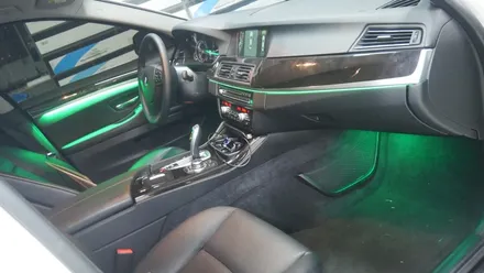 BMW F10 DMX 엠비언트 매립형 무드등으로 실내 LED튜닝~! / 제주