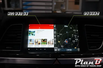 [제주] 제네시스 G80 스포츠 M2C 100 카블릿 안드로이드 셋탑~!! 요즘 대세~!!! / 제주