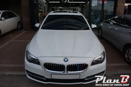 [제주] BMW 520D 레인보우 썬팅 V70 열차단 썬팅~!! / 제주