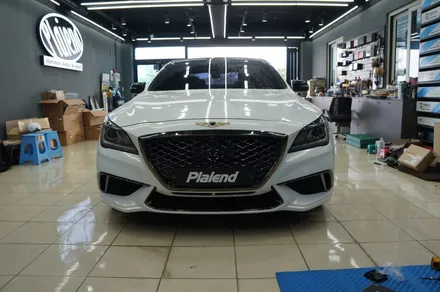 제네시스 DH G80 스포츠 라이트 개조~! 무빙 턴시그널을 합법적으로 사용할수있어요~ / 제주