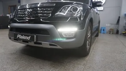 제주 구형 모하비를 더뉴 모하비로 신형 범퍼 개조 완벽하게 변신시키는 튜닝 / 제주