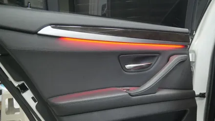 BMW F10 DMX 엠비언트 매립형 무드등으로 실내 LED튜닝~! / 제주