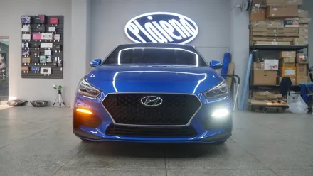 제주 i30 PD N라인 범퍼 개조.. 순정부품으로 튜닝해보아요~! / 제주