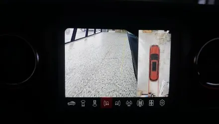 제주 지프 랭글러 어라운드뷰 하나로 주차를 편하게 할수있어요~!