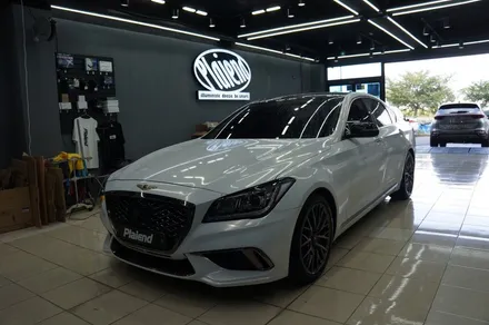 제네시스 DH G80 스포츠 라이트 개조~! 무빙 턴시그널을 합법적으로 사용할수있어요~ / 제주