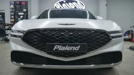 제주 신형 제네시스 G90 RS4 리어모니터 Q125 장착과 실물 둘러보기~!! / 제주