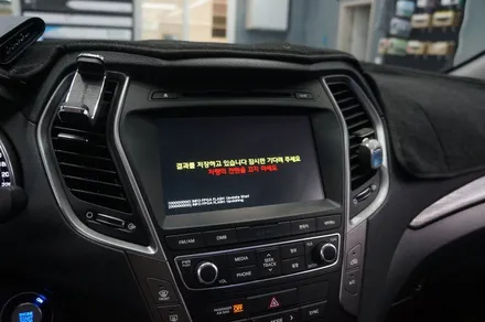 [제주] 싼타페 순정 어라운드뷰 시공으로 사각지대가 없어요~ / 제주