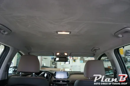 [제주] 싼타페TM 비클시네마 천장모니터 VC-156AD 시공하기! / 제주