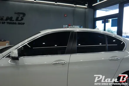 [제주] BMW 520D 레인보우 썬팅 V70 열차단 썬팅~!! / 제주