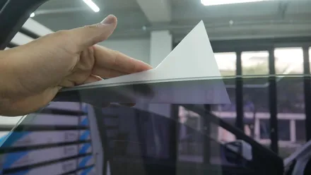 제주 썬팅 재시공 그랜저 HG 변색된 필름은 그만~!!(레인보우 i90) / 제주