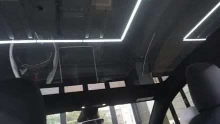 제주 테슬라 모델Y 주니퍼 전동 썬쉐이드 시공, 뜨거운 태양을 막자! / 제주
