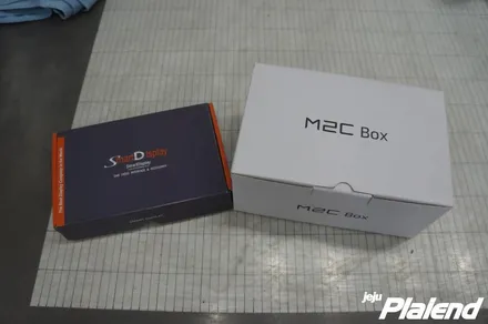 올뉴카니발 M2C 200 순정네비에 안드로이드 셋탑 매립 인스톨~!! / 제주