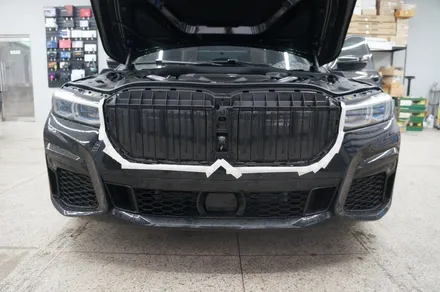 BMW 7시리즈 G11 G12 LCI 블랙 키드니그릴로 교체하기~!! / 제주