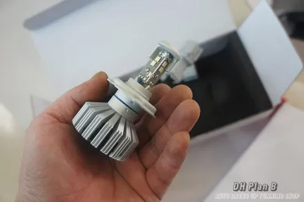 코란도 스포츠 LED 전조등교체~!! 제주 Plan B / 제주