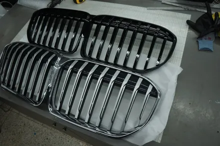 BMW 7시리즈 G11 G12 LCI 블랙 키드니그릴로 교체하기~!! / 제주