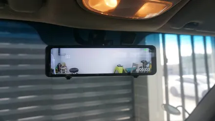 제주 포터2 EV 파인뷰 LX7 파워 룸미러 블랙박스 후방카메라 기능.. / 제주