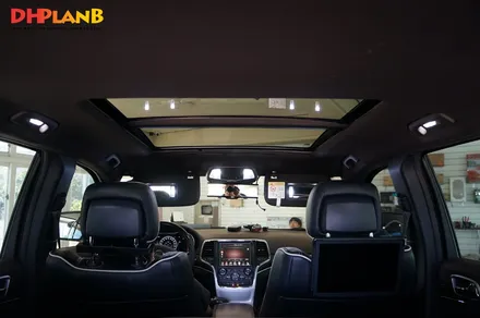 그랜드 체로키 실내등+안개등+ jeep 도어라이트시공~!! 제주 튜닝샵!! / 제주