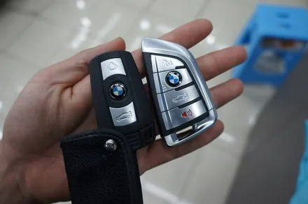 [제주] BMW X6 신형 스마트키 교체로 원격시동과 근접도어가 가능합니다~!! E70,E71 / 제주