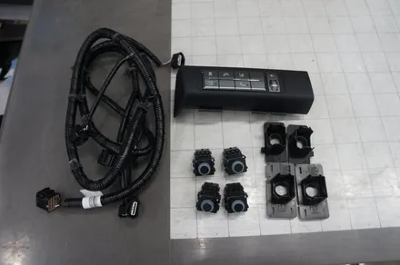 [제주] 쌍용 렉스턴 스포츠 칸 순정 전방센서 시공으로 안전하게 주차합니다.. / 제주