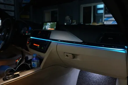 BMW 428i 컨버터블 엠비언트 무드등으로 한단계 업그레이드를~! / 제주