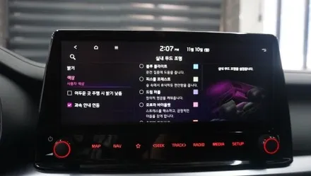 제주 올뉴 K3 엠비언트 라이트로 완벽한 실내를 완성~!(순정연동) / 제주