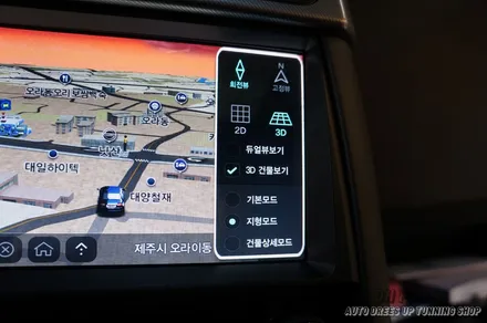 제주 코란도스포츠 네비매립+ 파인드라이브 몬스터5~!!! / 제주