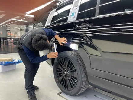 싼타페 어비스블랙펄에 테라룩스IR 썬팅시공한다면 딱 이런 느낌! (안양아우토스턴) / 안양,과천,광명,의왕