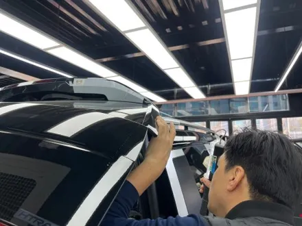 싼타페 어비스블랙펄에 테라룩스IR 썬팅시공한다면 딱 이런 느낌! (안양아우토스턴) / 안양,과천,광명,의왕