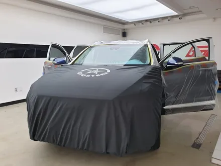 스토미씨 블루 싼타페TM 신차썬팅(썬팅 + 블랙박스 + PPF시공)루마버텍스광명점에서(아우토스턴) / 안양,과천,광명,의왕