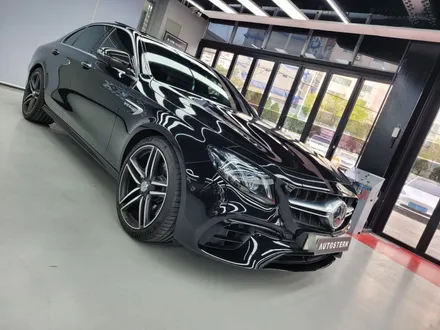 벤츠E63 AMG 자동차썬팅 재시공 솔라가드 \