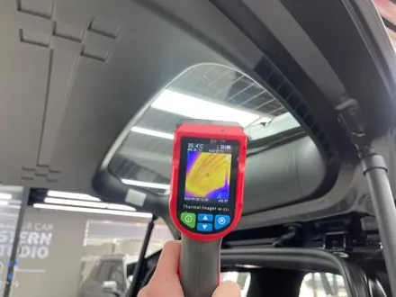 싼타페 어비스블랙펄에 테라룩스IR 썬팅시공한다면 딱 이런 느낌! (안양아우토스턴) / 안양,과천,광명,의왕