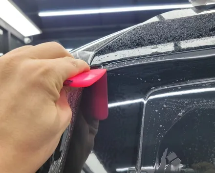 싼타페 어비스블랙펄에 테라룩스IR 썬팅시공한다면 딱 이런 느낌! (안양아우토스턴) / 안양,과천,광명,의왕