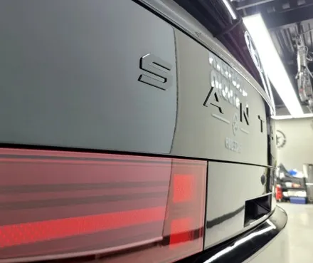 싼타페 어비스블랙펄에 테라룩스IR 썬팅시공한다면 딱 이런 느낌! (안양아우토스턴) / 안양,과천,광명,의왕