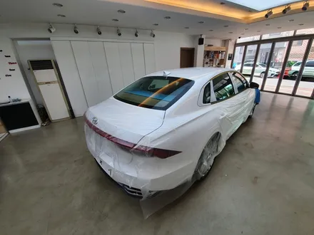 더뉴그랜져 화이트크림 ☆ 루마버텍스 900/700 + QXD5000+PPF / 안양,과천,광명,의왕