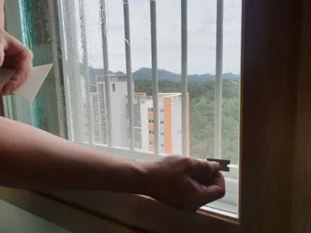 목감아파트 거실창(베란다) 열차단 건물썬팅도 아우토스턴에서!! / 안양,과천,광명,의왕