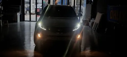 기아 스포티지R  인증 LED 전조등 장착으로 어두운 밤길 환하게 업그레이드~ / 경기 남양주