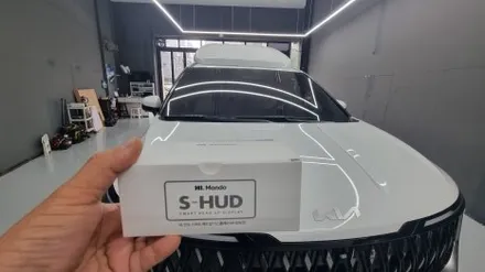 카니발리무진 헤드업디스플레이, 만도 HUD로 깔끔하게 장착 완료 / 경기 남양주
