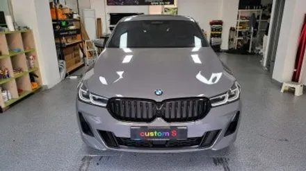 bmw 6gt 포인트 자동차 랩핑 크롬죽이기 래핑. / 화성, 수원, 동탄