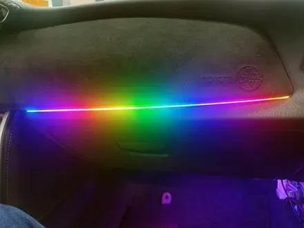 도요타86 비노출 무빙 엠비언트 라이트 시공으로 자동차실내튜닝. / 화성, 수원, 동탄