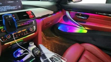 bmw 4시리즈 컨버터블 무빙 엠비언트, 키드니 그릴, 윈드디플렉터, 스모그 ppf필름 / 화성, 수원, 동탄