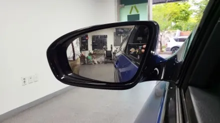 동탄 광각미러 교체:) BMW M5 사이드미러 옵틱글래스 시공. / 화성, 수원, 동탄