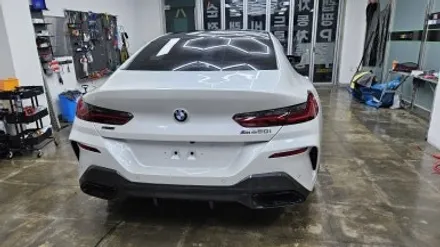 수원 전체 랩핑 제거 — BMW M850i 그란쿠페 복원 시공. / 화성, 수원, 동탄
