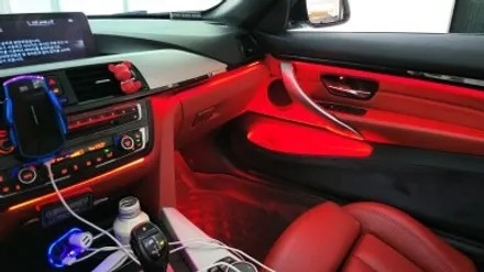 bmw 4시리즈 컨버터블 무빙 엠비언트, 키드니 그릴, 윈드디플렉터, 스모그 ppf필름 / 화성, 수원, 동탄