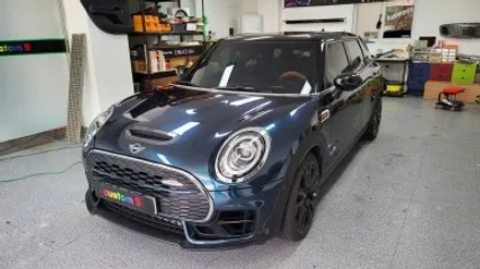 고광택 자동차랩핑 비용? 동탄래핑 bmw 미니쿠퍼 클럽 jcw pet 브리티시 그린 카멜레온. / 화성, 수원, 동탄