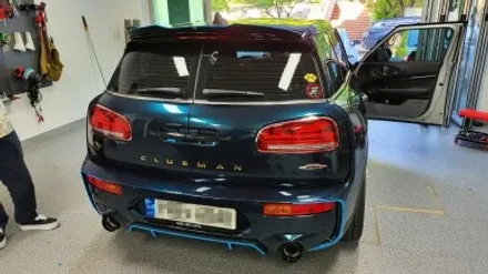 bmw 미니쿠퍼 클럽맨 jcw 휠, 스포일러, 디퓨저 포인트 래핑/ 실내 랩핑 / 화성, 수원, 동탄