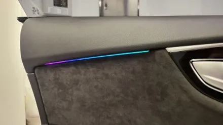 아우디 a7 자동차 엠비언트 라이트 간단 실내 튜닝. / 화성, 수원, 동탄