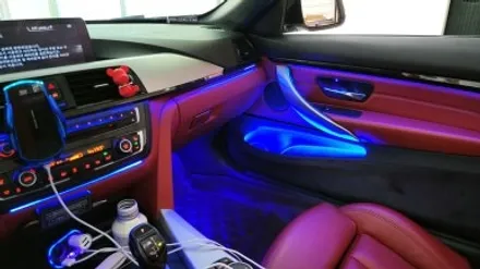 bmw 4시리즈 컨버터블 무빙 엠비언트, 키드니 그릴, 윈드디플렉터, 스모그 ppf필름 / 화성, 수원, 동탄