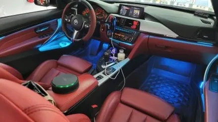 bmw 4시리즈 컨버터블 무빙 엠비언트, 키드니 그릴, 윈드디플렉터, 스모그 ppf필름 / 화성, 수원, 동탄