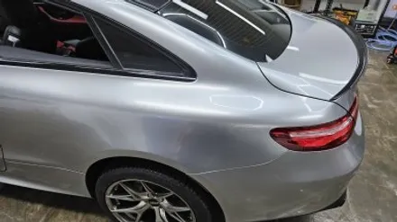 벤츠 E쿠페 GT 실버 변신! 자동차 랩핑 가격 합리적으로 결정하는 법 / 화성, 수원, 동탄